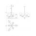 Pakabinamas &scaron;viestuvas Essential Gold Pendant 6 01-2950 Smarter Light