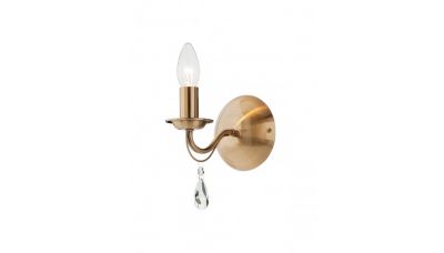 Sieninis šviestuvas Fabiola Brass Wall 1 02-709 Sieninis šviestuvas Fabiola Brass Wall 1 02-709 Smarter Light