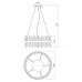 Pakabinamas &scaron;viestuvas Lido Brass Pendant D50 02-984 Smarter Light