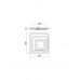 Lubinis šviestuvas Stratos Ceiling 85W 01-2337 Lubinis šviestuvas Stratos Ceiling 85W 01-2337 Smarter Light