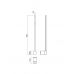 Sieninis šviestuvas Taboo White Wall 9W 01-3120 Sieninis šviestuvas Taboo White Wall 9W 01-3120 Smarter Light