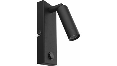 Sieninis &scaron;viestuvas Enzo Wall LED Black 4484 TK Lighting