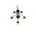 Pakabinamas &scaron;viestuvas Rustica chandelier 5-pc. E27 Rustic 101000524 TRIO Lighting