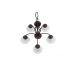 Pakabinamas &scaron;viestuvas Rustica chandelier 5-pc. E27 Rustic 101000524 TRIO Lighting