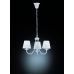 Pakabinamas &scaron;viestuvas Cortez Chandelier 3-pc. 3xE14 Matt White 110600331 TRIO Lighting