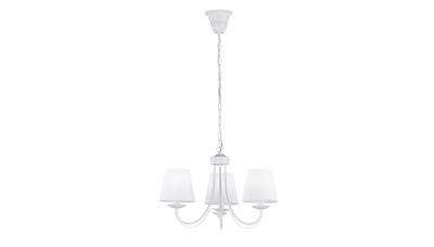 Pakabinamas &scaron;viestuvas Cortez Chandelier 3-pc. 3xE14 Matt White 110600331 TRIO Lighting