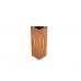 Sieninis &scaron;viestuvas Karuni Wall Lamp E14 Matt Black-Wood 263300130 TRIO Lighting