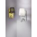 Sieninis &scaron;viestuvas Marriot Wall Lamp E27 + LED Brushed Steel/White 271470207 TRIO Lighting
