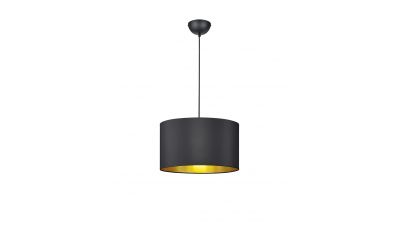 Pakabinamas &scaron;viestuvas Hostel Pendant E27 Matt Black/Gold 308200179 TRIO Lighting