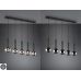 Pakabinamas &scaron;viestuvas Clayton Pendant 5-pc E27 Matt Black 310300532 TRIO Lighting