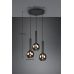 Pakabinamas &scaron;viestuvas Clayton Pendant 3-pc E27 Matt Black 310390332 TRIO Lighting