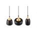 Pakabinamas &scaron;viestuvas Chiraz Pendant 3-pc E14 Black 310500332 TRIO Lighting