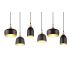 Pakabinamas &scaron;viestuvas Chiraz Pendant 6-pc E14 Black 310500632 TRIO Lighting