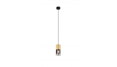 Pakabinamas šviestuvas Robin Pendant 1-pc. E27 Brass/Smoke 310600154 Pakabinamas šviestuvas Robin Pendant 1-pc. E27 Brass/Smoke 310600154 TRIO Lighting