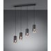 Pakabinamas &scaron;viestuvas Robin Pendant 4-pc. 4xE27 Black 310600432 TRIO Lighting