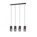 Pakabinamas &scaron;viestuvas Robin Pendant 4-pc. 4xE27 Black 310600432 TRIO Lighting