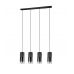 Pakabinamas &scaron;viestuvas Robin Pendant 4-pc. 4xE27 Black 310600432 TRIO Lighting
