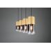 Pakabinamas &scaron;viestuvas Robin Pendant 4-pc. E27 Brass/Smoke 310600454 TRIO Lighting