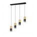 Pakabinamas &scaron;viestuvas Robin Pendant 4-pc. E27 Brass/Smoke 310600454 TRIO Lighting