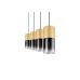 Pakabinamas &scaron;viestuvas Robin Pendant 4-pc. E27 Brass/Smoke 310600454 TRIO Lighting