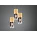 Pakabinamas &scaron;viestuvas Robin Pendant 3-pc. E27 Brass/Smoke 310630354 TRIO Lighting