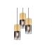 Pakabinamas &scaron;viestuvas Robin Pendant 3-pc. E27 Brass/Smoke 310630354 TRIO Lighting