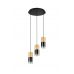 Pakabinamas &scaron;viestuvas Robin Pendant 3-pc. E27 Brass/Smoke 310630354 TRIO Lighting