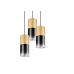 Pakabinamas &scaron;viestuvas Robin Pendant 3-pc. E27 Brass/Smoke 310630354 TRIO Lighting