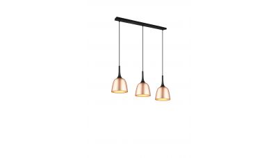 Pakabinamas &scaron;viestuvas Chiron Pendant 3-pc. E27 Matt Brass 310800308 TRIO Lighting