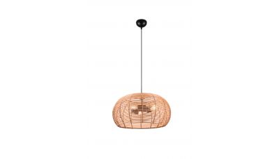 Pakabinamas šviestuvas Inga Pendant 50 cm E27 Rattan 312200336 Pakabinamas šviestuvas Inga Pendant 50 cm E27 Rattan 312200336 TRIO Lighting