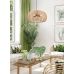 Pakabinamas šviestuvas Inga Pendant 50 cm E27 Rattan 312200336 Pakabinamas šviestuvas Inga Pendant 50 cm E27 Rattan 312200336 TRIO Lighting