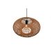 Pakabinamas &scaron;viestuvas Hedda Pendant E27 Matt Black-Sisal 312300136 TRIO Lighting