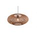 Pakabinamas &scaron;viestuvas Hedda Pendant E27 Matt Black-Sisal 312300136 TRIO Lighting