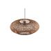 Pakabinamas &scaron;viestuvas Hedda Pendant E27 Matt Black-Sisal 312300136 TRIO Lighting