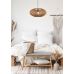 Pakabinamas &scaron;viestuvas Hedda Pendant E27 Matt Black-Sisal 312300136 TRIO Lighting