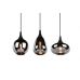 Pakabinamas šviestuvas Lumina Pendant 3-pc E14 Matt Black 317000332 Pakabinamas šviestuvas Lumina Pendant 3-pc E14 Matt Black 317000332 TRIO Lighting