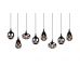 Pakabinamas šviestuvas Lumina Pendant 8-pc E14 Matt Black 317000832 Pakabinamas šviestuvas Lumina Pendant 8-pc E14 Matt Black 317000832 TRIO Lighting