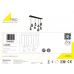 Pakabinamas šviestuvas Lumina Pendant 8-pc E14 Matt Black 317000832 Pakabinamas šviestuvas Lumina Pendant 8-pc E14 Matt Black 317000832 TRIO Lighting