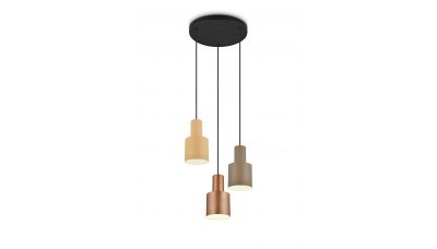 Pakabinamas &scaron;viestuvas Agudo Pendant 3-pc E27 Multicolor 319430317 TRIO Lighting