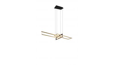 Pakabinamas šviestuvas Salinas LED Pendant Matt Brass/Matt Black 320310308 Pakabinamas šviestuvas Salinas LED Pendant Matt Brass/Matt Black 320310308 TRIO Lighting