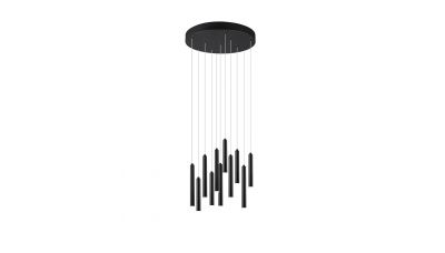 Pakabinamas &scaron;viestuvas Tubular LED Pendant 40 cm Matt Black 321691132 TRIO Lighting