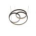 Pakabinamas &scaron;viestuvas Nuria LED Pendant Black 326210132 TRIO Lighting