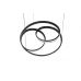 Pakabinamas &scaron;viestuvas Nuria LED Pendant Black 326210132 TRIO Lighting