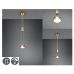 Pakabinamas šviestuvas Franklin LED Pendant 1-pc Matt Brass 326510108 TRIO Lighting