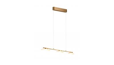 Pakabinamas šviestuvas Merton LED Pendant 3-pc Matt Brass 343610308 Pakabinamas šviestuvas Merton LED Pendant 3-pc Matt Brass 343610308 TRIO Lighting