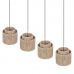 Pakabinamas šviestuvas Smilla Pendant 4-pc E27 Rattan 366800436 Pakabinamas šviestuvas Smilla Pendant 4-pc E27 Rattan 366800436 TRIO Lighting