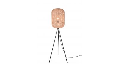 Toršeras Runa Floor Lamp E27 Matt Black-Sisal 403000132 Toršeras Runa Floor Lamp E27 Matt Black-Sisal 403000132 TRIO Lighting