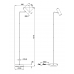 Tor&scaron;eras Marley Floor GU10 White 412400131 TRIO Lighting