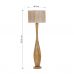 Toršeras Toba Floor Lamp E27 Wood-Beige 467200130 Toršeras Toba Floor Lamp E27 Wood-Beige 467200130 TRIO Lighting