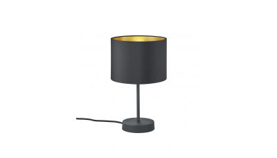 Stalinis &scaron;viestuvas Hostel Table E27 Matt Black/Gold 508200179 TRIO Lighting